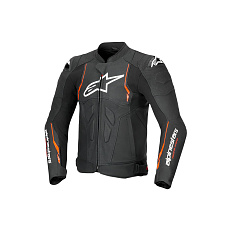 bunda DUSK AIRFLOW, ALPINESTARS (černá/červená fluo) 2026