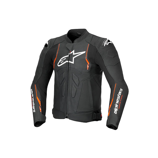 bunda DUSK AIRFLOW, ALPINESTARS (černá/červená fluo) 2026