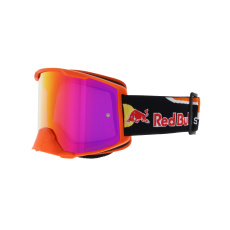 Red Bull Spect motokrosové brýle STRIVE oranžové s červeným sklem