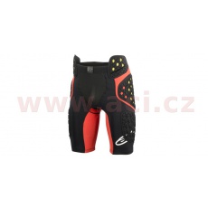 šortky pod kalhoty SEQUENCE PRO 2021, ALPINESTARS (černé/červené/žluté fluo) šortky pod kalhoty SEQUENCE PRO 2021, ALPINESTARS (černé/červené/žluté fluo)