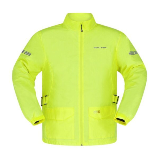 Moto bunda pláštěnka RICHA MONSOON fluo žlutá Moto bunda pláštěnka RICHA MONSOON fluo žlutá