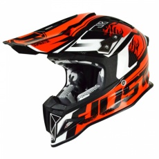 Moto přilba JUST1 J12 DOMINATOR oranžová Moto přilba JUST1 J12 DOMINATOR oranžová