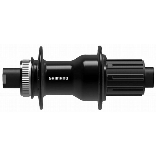 náboj disc SHIMANO FH-TC500-HM-B 32d Center lock 12mm e-thru-axle 142mm 8-11 speed zadní čer., box