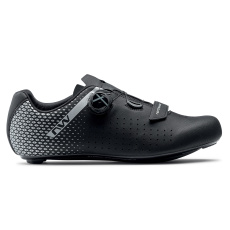 Pánské Road tretry Northwave Core Plus 2 Wide Black/Silver Pánské Road tretry Northwave Core Plus 2 Wide Black/Silver
