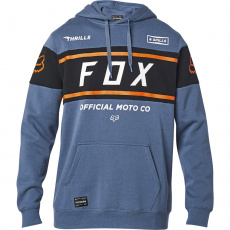 Pánská mikina Fox Official Pullover Fleece Blue Steel Pánská mikina Fox Official Pullover Fleece Blue Steel