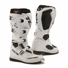 Moto boty TCX COMP EVO bílé Moto boty TCX COMP EVO bílé