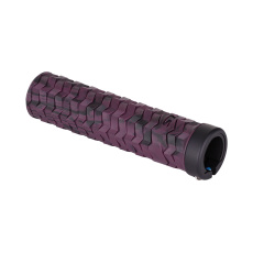 KELLYS Rukojeti KLS POISON SINGLE LockON, dark violet/black KELLYS Rukojeti KLS POISON SINGLE LockON, dark violet/black