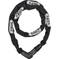 řetězový zámek ABUS 5805C/110 Steel-O-Chain černý kódový