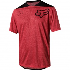 Pánský Cyklistický dres Fox Indicator ss Asym Jersey Red Pánský Cyklistický dres Fox Indicator ss Asym Jersey Red