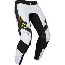 Pánské MX kalhoty Fox Flexair Mirer Pant White/Black Pánské MX kalhoty Fox Flexair Mirer Pant White/Black