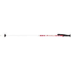 lyžařské hůlky BLIZZARD Race junior ski poles, white/red, AKCE lyžařské hůlky BLIZZARD Race junior ski poles, white/red, AKCE