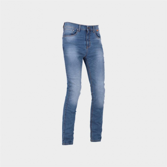 Dámské moto kalhoty RICHA SECOND SKIN JEANS modré