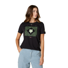 Dámské triko Fox Ts57 Ss Tee Black Dámské triko Fox Ts57 Ss Tee Black