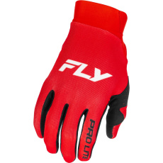 rukavice PRO LITE, FLY RACING - USA 2026 (červená/bílá)