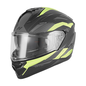 přilba N304-S REVO, NOX (černá matná, žlutá fluo) 2026