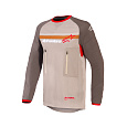 dres MAXDURA DUAL, ALPINESTARS (hnědá/oranžová) 2026