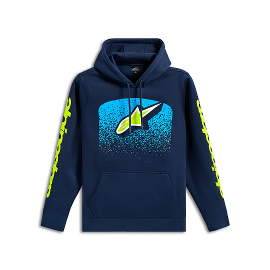 mikina OBSESSED HOODIE, ALPINESTARS (modrá) mikina OBSESSED HOODIE, ALPINESTARS (modrá)