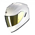 Moto přilba SCORPION EXO-1400 AIR solid bílá perleť