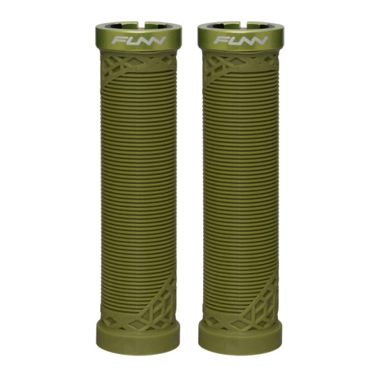FUNN HILT gripy  lock on - army olive zelené