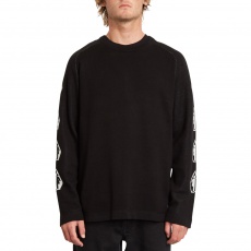 Pánský svetr Volcom Volcom X Girl Sweater Black Pánský svetr Volcom Volcom X Girl Sweater Black