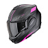 Moto přilba SCORPION EXO-TECH EVO SOCIUS matná černo/růžová
