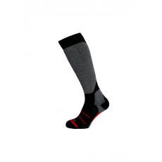BLIZZARD Wool Sport ski socks, black/red, 2023