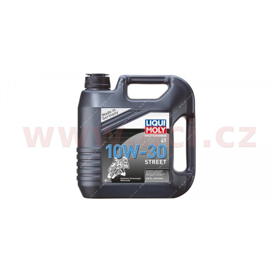 LIQUI MOLY Motorbike 4T 10W30 Street, polosyntetický motorový olej 4 l