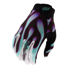 TLD RUKAVICE AIR OVERSPRAY BLACK / REAL TEAL (44603000)