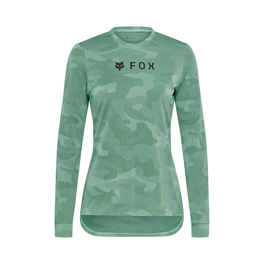 Dámský cyklo dres Fox W Ranger Tru Dri Ls Jersey  Pine