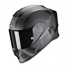Moto přilba SCORPION EXO-R1 CARBON AIR MG matná černo/stříbrná Moto přilba SCORPION EXO-R1 CARBON AIR MG matná černo/stříbrná