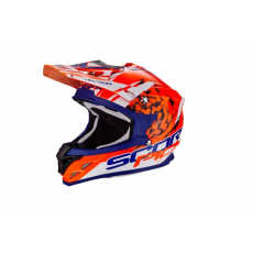 Moto přilba SCORPION VX-15 EVO AIR KISTUNE oranžovo/modro/bílá Moto přilba SCORPION VX-15 EVO AIR KISTUNE oranžovo/modro/bílá