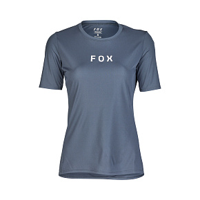 Dámský dres Fox W Ranger Ss Jersey Wordmark Graphite * Dámský dres Fox W Ranger Ss Jersey Wordmark Graphite *