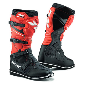 Moto boty TCX X-BLAST černo/červené Moto boty TCX X-BLAST černo/červené
