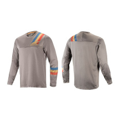 Alpinestars ALPS 4.0 L/S dres - Melange/Gray/Blue/Red Alpinestars ALPS 4.0 L/S dres - Melange/Gray/Blue/Red