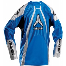 Motokrosový dres ALIAS MX A1 modrý Motokrosový dres ALIAS MX A1 modrý