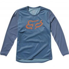 Dětský dres Fox Yth Ranger Ls Jersey Blue Steel Dětský dres Fox Yth Ranger Ls Jersey Blue Steel