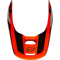 Náhradní kšilt Fox V1 Helmet Visor - Revn Fluo Orange 