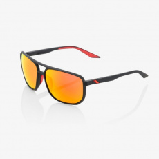 KONNOR AVIATOR SQUARE - Soft Tact Black - HiPER Red Multilayer Mirror Lens KONNOR AVIATOR SQUARE - Soft Tact Black - HiPER Red Multilayer Mirror Lens