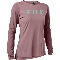 Dámský cyklo dres Fox W Flexair Pro Ls Jersey Plum Perfect * Dámský cyklo dres Fox W Flexair Pro Ls Jersey Plum Perfect *