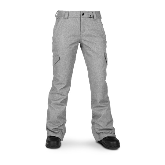 Dámské kalhoty Volcom Bridger Ins Pant Heather Grey 