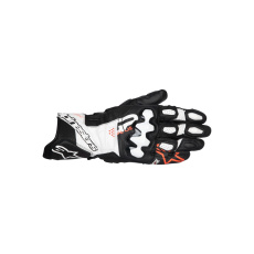 rukavice GP PLUS R V3, ALPINESTARS (černá/bílá/červená fluo) 2025 rukavice GP PLUS R V3, ALPINESTARS (černá/bílá/červená fluo) 2025