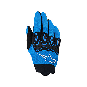 rukavice FULL BORE V2, ALPINESTARS (modrá/černá) 2027 rukavice FULL BORE V2, ALPINESTARS (modrá/černá) 2027
