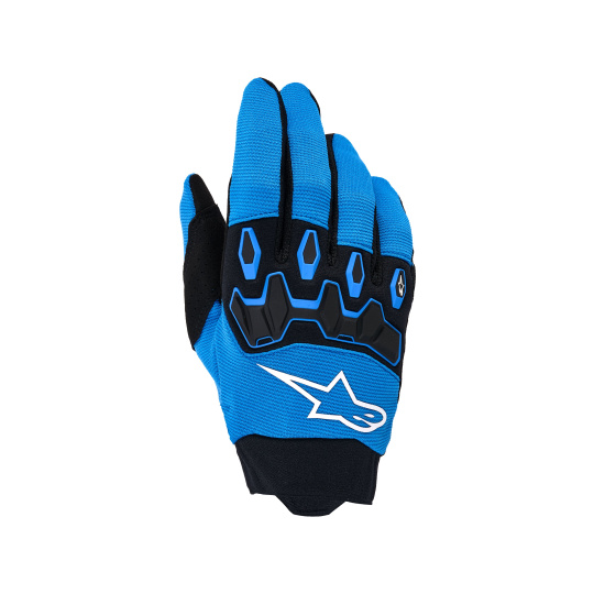 rukavice FULL BORE V2, ALPINESTARS (modrá/černá) 2026