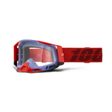 RACECRAFT 2 CLEAT, 100% brýle, čiré plexi RACECRAFT 2 CLEAT, 100% brýle, čiré plexi
