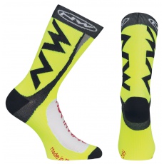 Pánské ponožky Northwave Extreme Tech Plus ocks Yellow Fluo Pánské ponožky Northwave Extreme Tech Plus ocks Yellow Fluo
