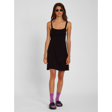 Dámské šaty Volcom Easy Babe Dress Black Dámské šaty Volcom Easy Babe Dress Black