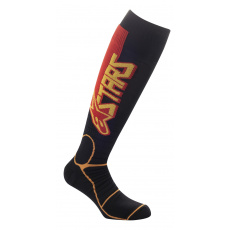 ponožky MX PRO, ALPINESTARS (černá/žlutá/mandarinka) 2023