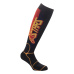 ponožky MX PRO, ALPINESTARS (černá/žlutá/mandarinka) 2023