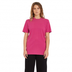 Dámské triko Volcom Solid Stone Emb Tee Acai Dámské triko Volcom Solid Stone Emb Tee Acai
