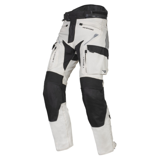 kalhoty Rally II, AYRTON (bílá/černá/šedá) 2026